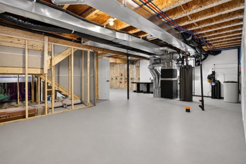 108 Kinniburgh Close, Chestermere, AB - Indoor Photo Showing Basement