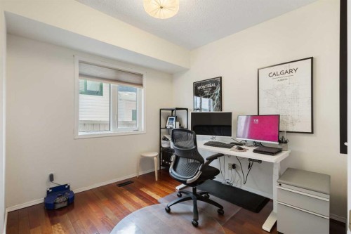 136 Harvest Hills Drive Ne, Calgary, AB - Indoor Photo Showing Office