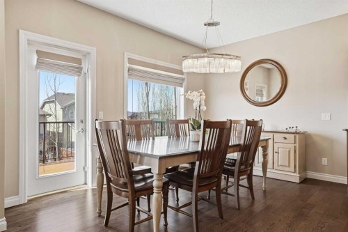 133 Aspen Stone Road Sw, Calgary, AB - Indoor Photo Showing Dining Room