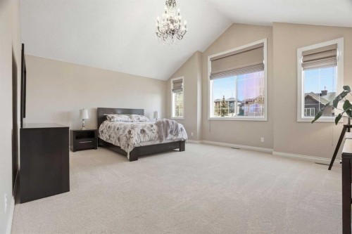 133 Aspen Stone Road Sw, Calgary, AB - Indoor Photo Showing Bedroom