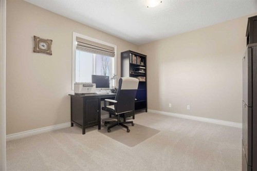 133 Aspen Stone Road Sw, Calgary, AB - Indoor Photo Showing Office