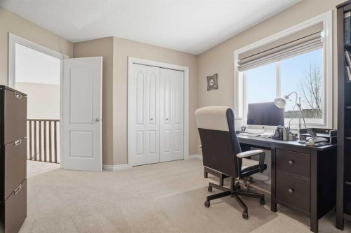 133 Aspen Stone Road Sw, Calgary, AB - Indoor Photo Showing Office