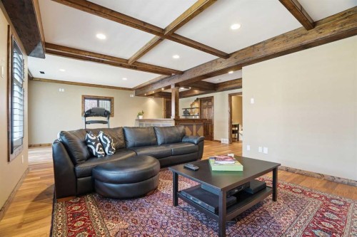 133 Aspen Stone Road Sw, Calgary, AB - Indoor Photo Showing Living Room