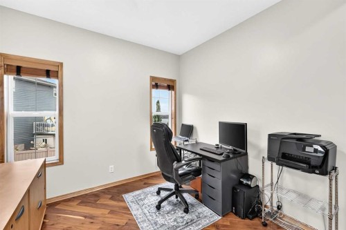 145 Panamount Place Nw, Calgary, AB - Indoor Photo Showing Office