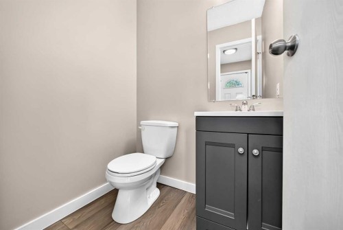 96 Erin Woods Boulevard Se, Calgary, AB - Indoor Photo Showing Bathroom
