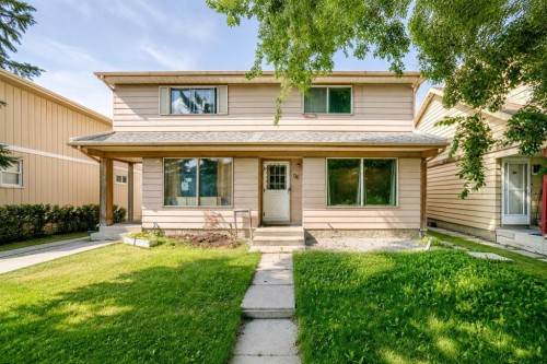 96 Erin Woods Boulevard Se, Calgary, AB - Outdoor With Deck Patio Veranda