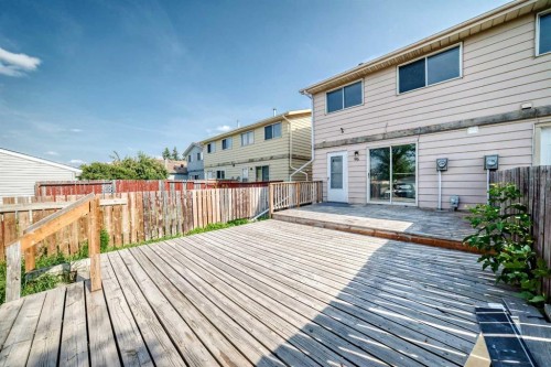 96 Erin Woods Boulevard Se, Calgary, AB - Outdoor With Deck Patio Veranda With Exterior