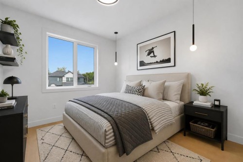 2714 3 Avenue Nw, Calgary, AB - Indoor Photo Showing Bedroom