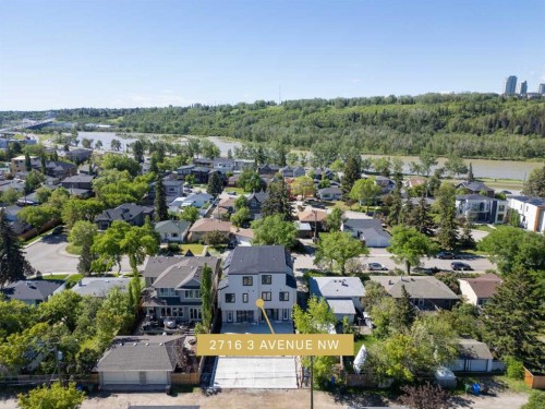 2714 3 Avenue Nw, Calgary, AB - Outdoor With View