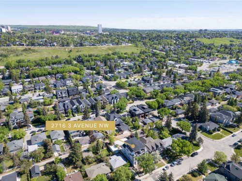 2714 3 Avenue Nw, Calgary, AB - Outdoor With View