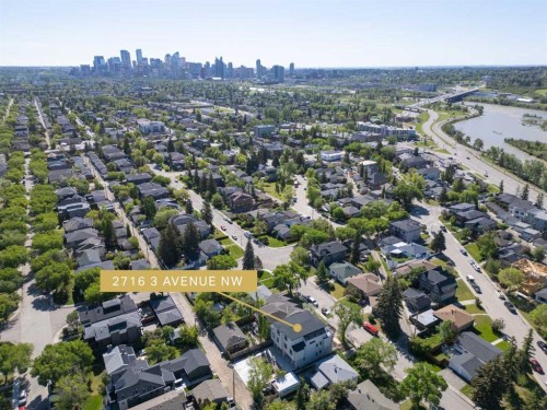 2714 3 Avenue Nw, Calgary, AB - Outdoor With View