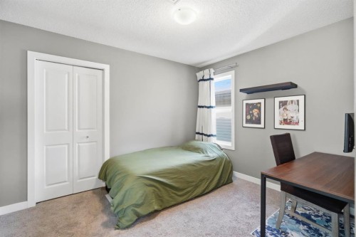 98 Panton Way Nw, Calgary, AB - Indoor Photo Showing Bedroom