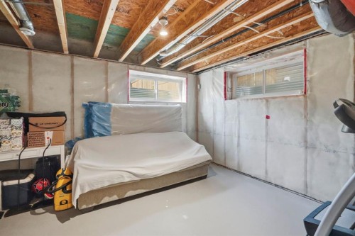98 Panton Way Nw, Calgary, AB - Indoor Photo Showing Basement