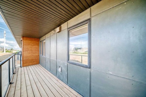 3101-8500 19 Avenue Se, Calgary, AB - Outdoor With Deck Patio Veranda With Exterior