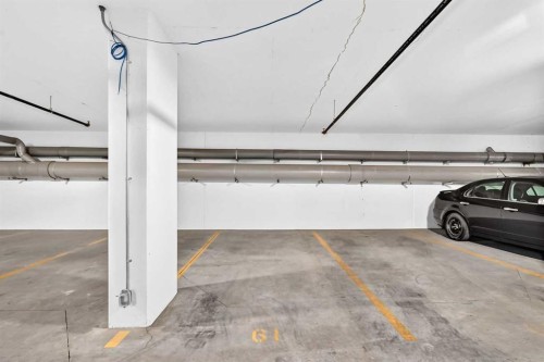 3101-8500 19 Avenue Se, Calgary, AB - Indoor Photo Showing Garage