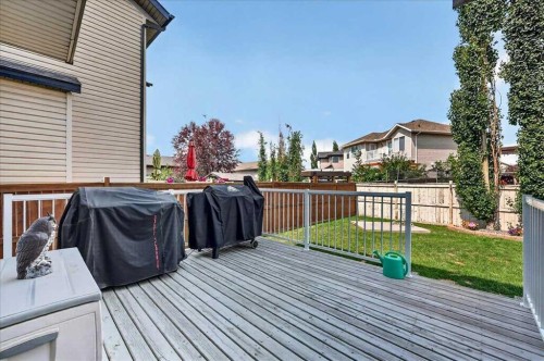 1418 Kings Heights Boulevard Se, Airdrie, AB - Outdoor With Deck Patio Veranda With Exterior