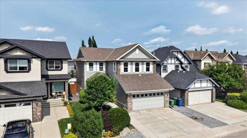 1418 Kings Heights Boulevard Se, Airdrie, AB - Outdoor With Facade