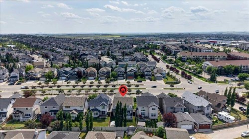 1418 Kings Heights Boulevard Se, Airdrie, AB - Outdoor With View