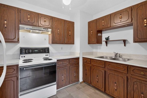 179 Pinecliff Close Ne, Calgary, AB - Indoor Photo Showing Kitchen With Double Sink