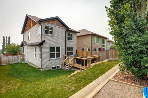 70 Cortina Way Sw, Calgary, AB - Outdoor With Deck Patio Veranda With Exterior