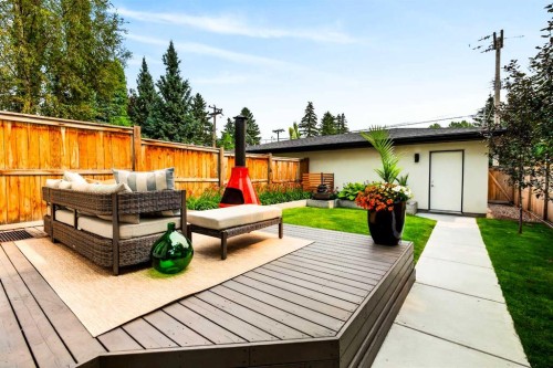 3936 1A Street Sw, Calgary, AB - Outdoor With Deck Patio Veranda