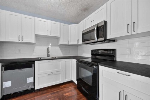 12-14736 Deerfield Drive Se, Calgary, AB - Indoor Photo Showing Kitchen