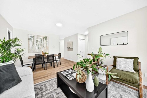 145 Sunvale Crescent Se, Calgary, AB - Indoor Photo Showing Living Room