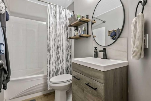 9 Sheep River Heath, Okotoks, AB - Indoor Photo Showing Bathroom