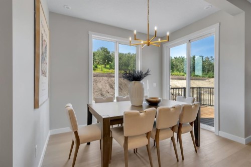 3 Tillotson Downs, Okotoks, AB - Indoor Photo Showing Dining Room
