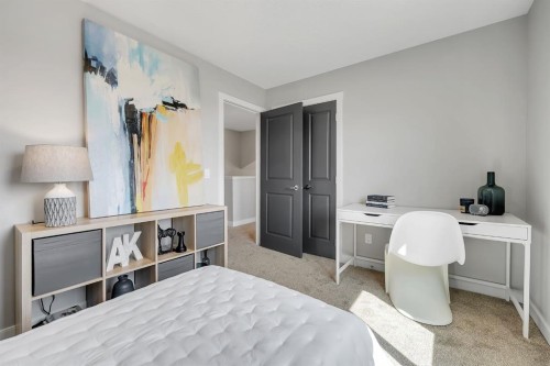 3 Tillotson Downs, Okotoks, AB - Indoor Photo Showing Bedroom