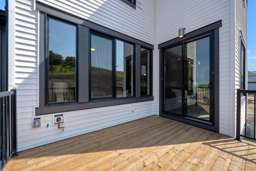 3 Tillotson Downs, Okotoks, AB - Outdoor With Deck Patio Veranda With Exterior