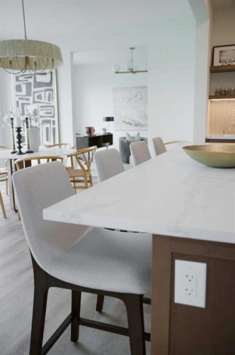 460 Discovery Place Sw, Calgary, AB - Indoor Photo Showing Dining Room