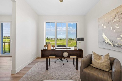 460 Discovery Place Sw, Calgary, AB - Indoor Photo Showing Office