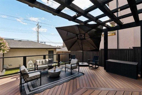 2003 32 Avenue Sw, Calgary, AB - Outdoor With Deck Patio Veranda With Exterior