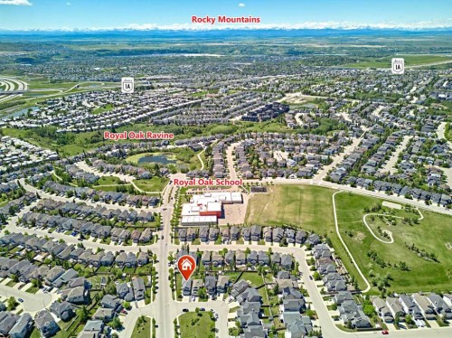 153 Royal Birch Bay Nw, Calgary, AB - Outdoor With View