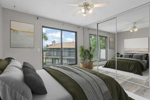 141-7172 Coach Hill Road Sw, Calgary, AB - Indoor Photo Showing Bedroom