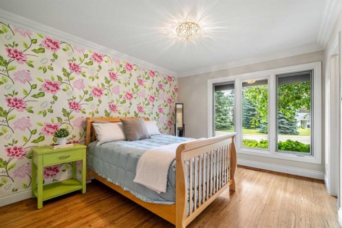10819 Willowfern Drive Se, Calgary, AB - Indoor Photo Showing Bedroom