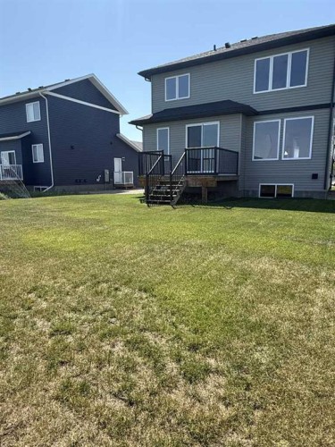 71 Vincent Crescent, Olds, AB - Outdoor With Deck Patio Veranda