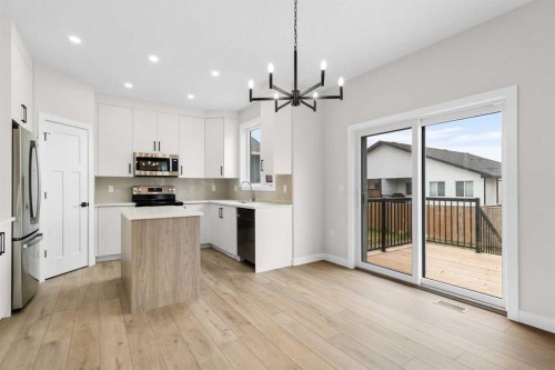 58 Vincent Crescent, Olds, AB - Indoor Photo Showing Kitchen