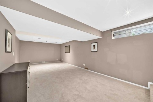 163 Valley Crest Close Nw, Calgary, AB - Indoor Photo Showing Basement