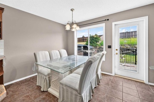 163 Valley Crest Close Nw, Calgary, AB - Indoor Photo Showing Dining Room