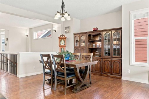 14 Ridge View Place, Cochrane, AB - Indoor Photo Showing Dining Room