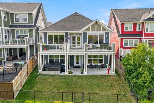 14 Ridge View Place, Cochrane, AB - Outdoor With Deck Patio Veranda