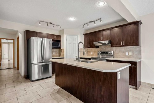115 Macewan Park Circle, Calgary, AB - Indoor Photo Showing Kitchen
