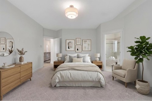 694 Panorama Hills Drive Nw, Calgary, AB - Indoor Photo Showing Bedroom