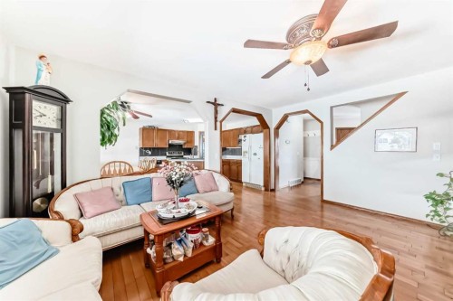 49 Applewood Court Se, Calgary, AB - Indoor Photo Showing Living Room