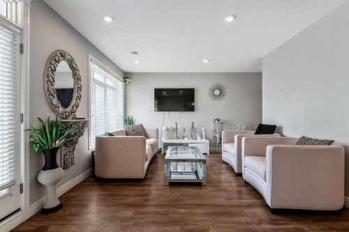116 Savanna Walk Ne, Calgary, AB - Indoor Photo Showing Living Room
