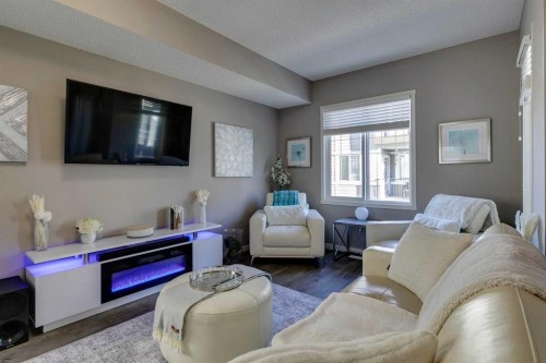 510 Nolanlake Villas Nw, Calgary, AB - Indoor Photo Showing Living Room