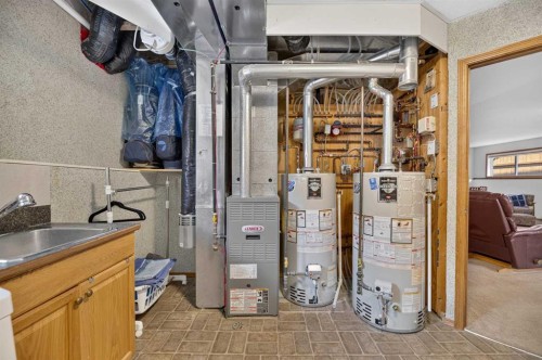 109 Willow Green, Olds, AB - Indoor Photo Showing Basement