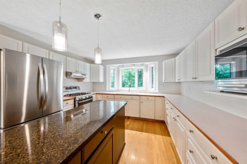 224 Varsity Crescent Nw, Calgary, AB - Indoor Photo Showing Kitchen With Stainless Steel Kitchen With Upgraded Kitchen